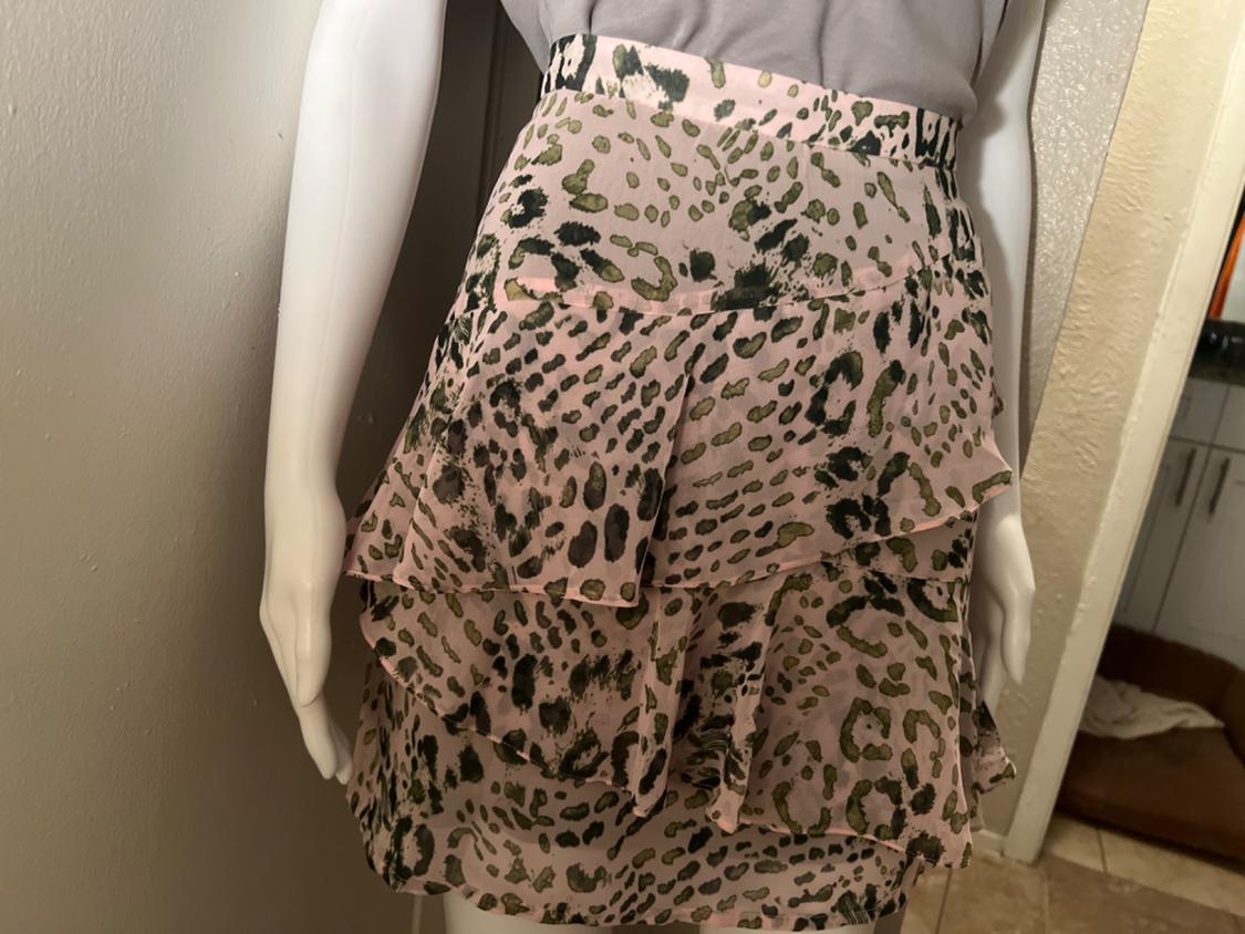 FALDA ESTAMPADO ANIMAL VOLANTES - Image 2
