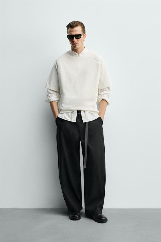 CAMISETA INTERLOCK VIVOS - Blanco de Zara - Imagen 0