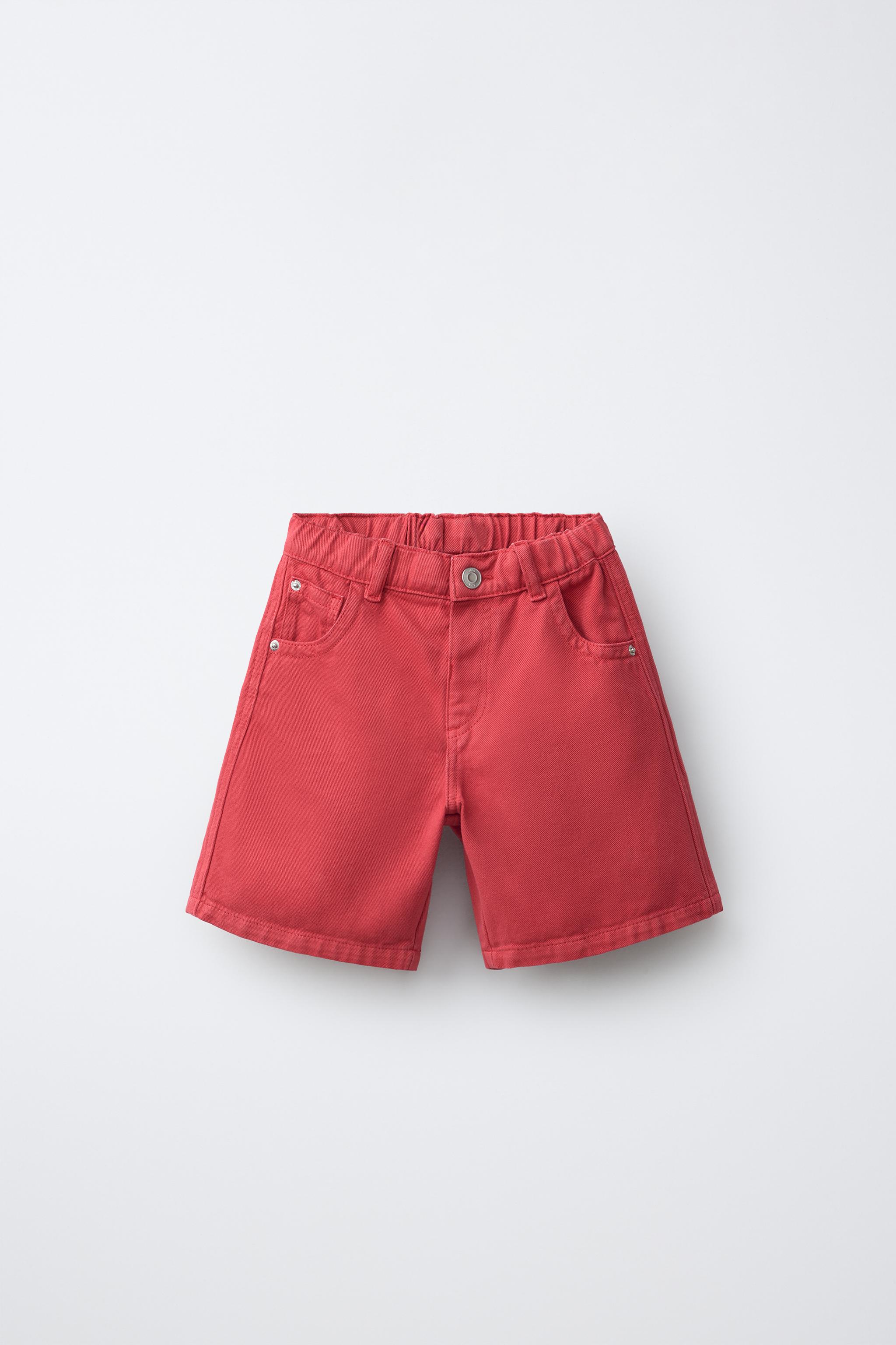 Детские шорты Zara BAGGY SHORTS