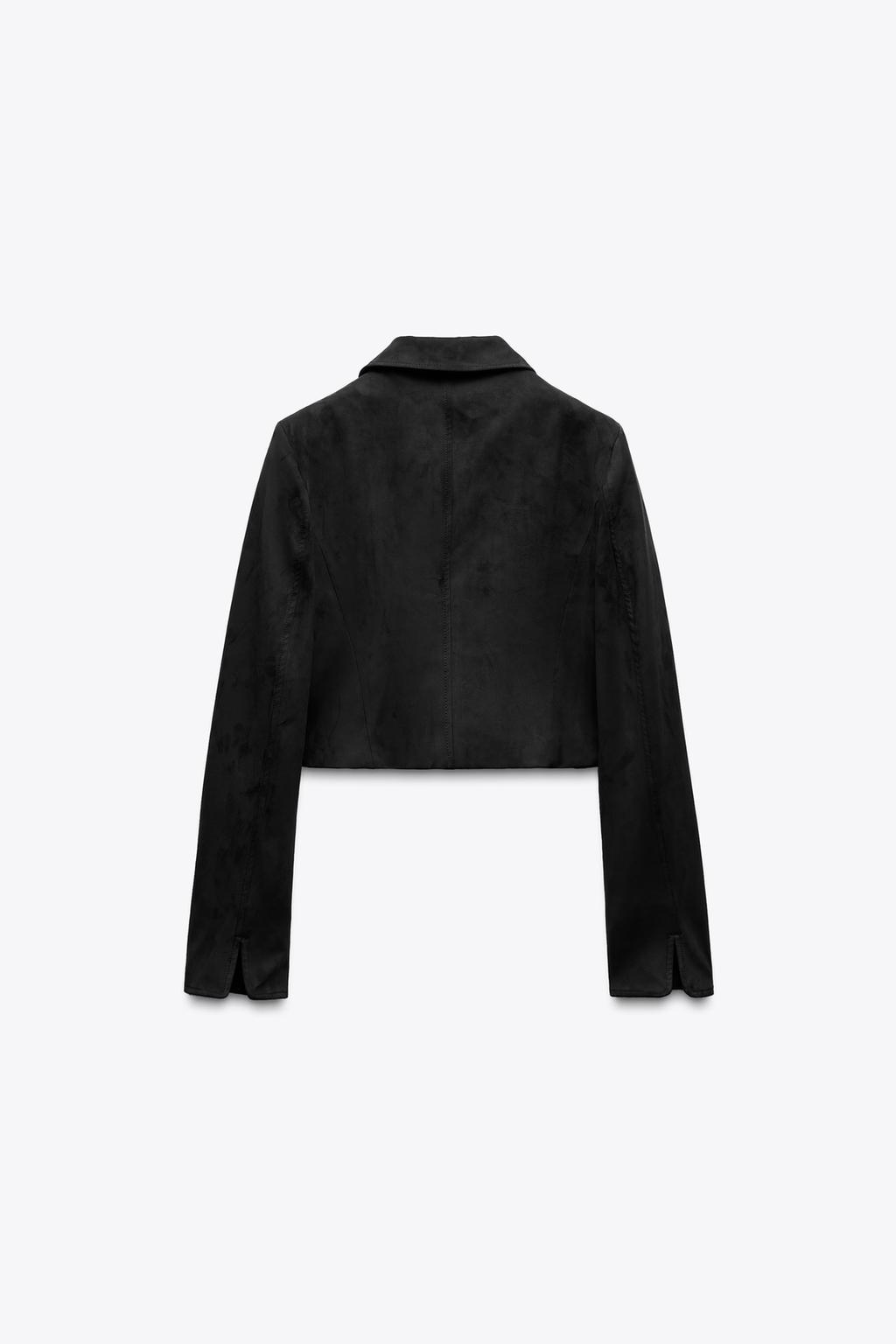 Thumbnail image for SHORT SUEDE-EFFECT JACKET