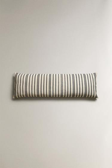 COUSSIN SIÈGE BANQUETTE EXTÉRIEURE RAYURES - Blanc de Zara - Image 3