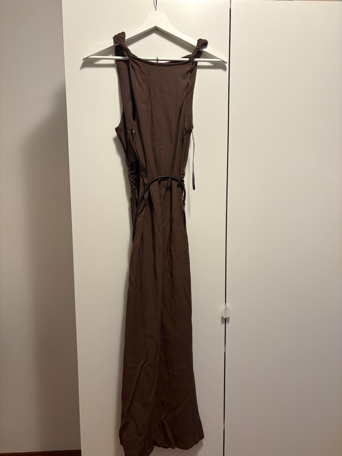 TEXTURED LONG DRESS - Image 2