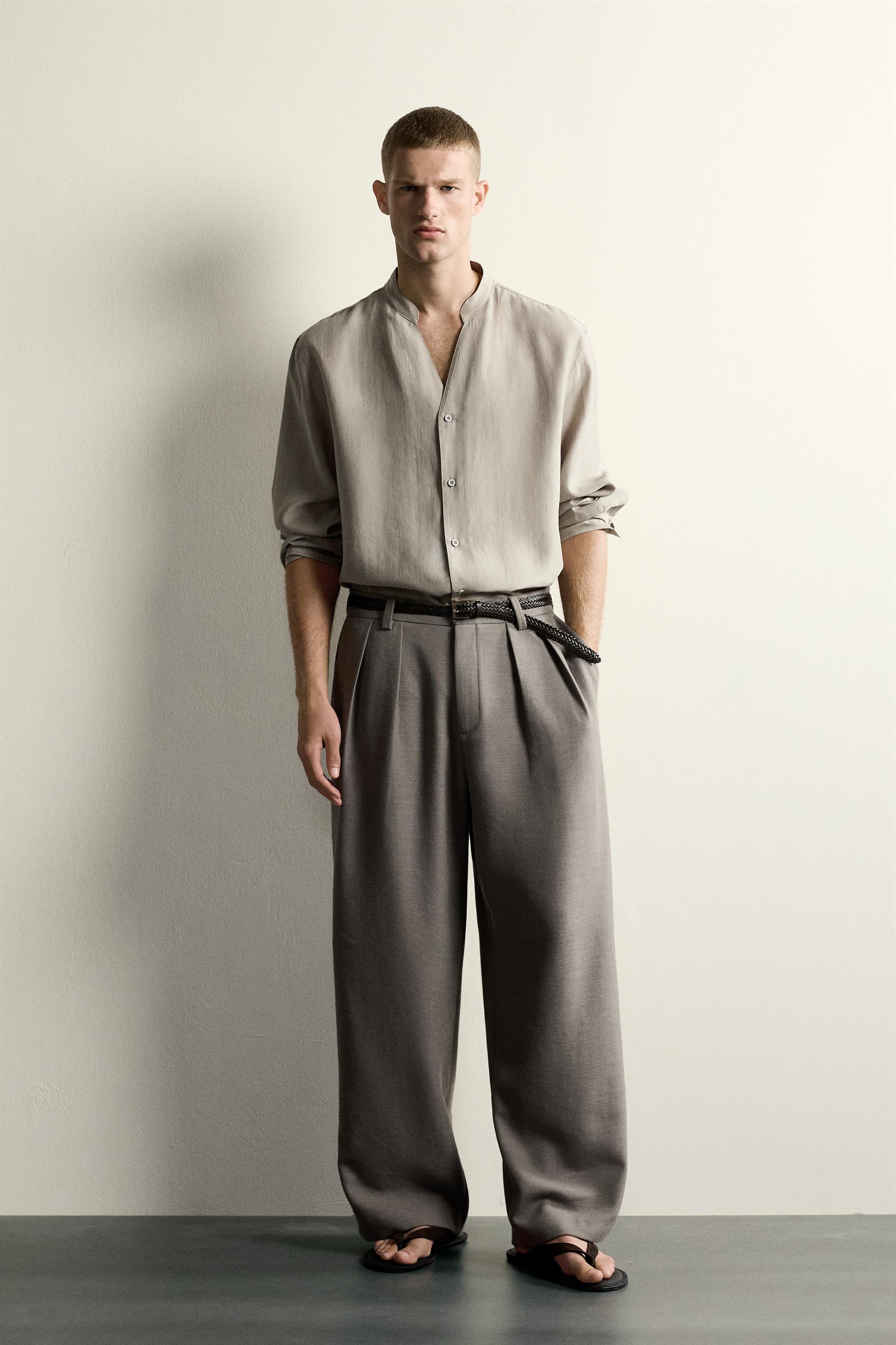 CHEMISE JACQUARD COUPE DÉCONTRACTÉE