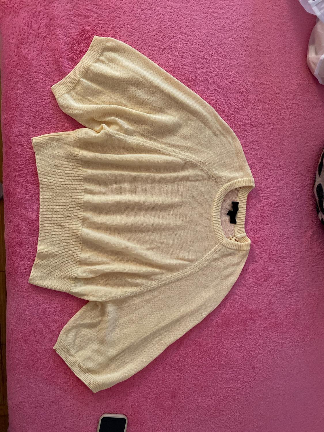 KNIT SWEATER WITH LOOSE-FIT SLEEVES | SECOND HAND | Zara Preowned