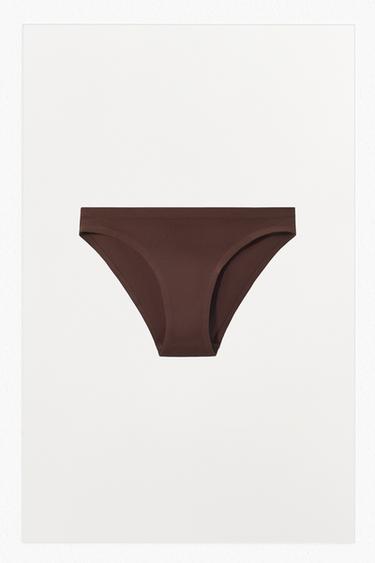 CULOTTE SEAMLESS - Marron de Zara