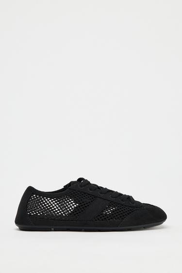BLUCHER REJILLA - Negro de Zara