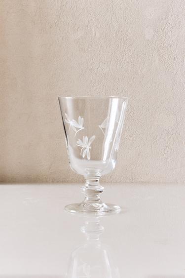 TRANSFER WINE GLASS - White by Zara