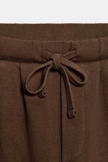 PANTALON BALLON - Marron clair de Zara - Image 7