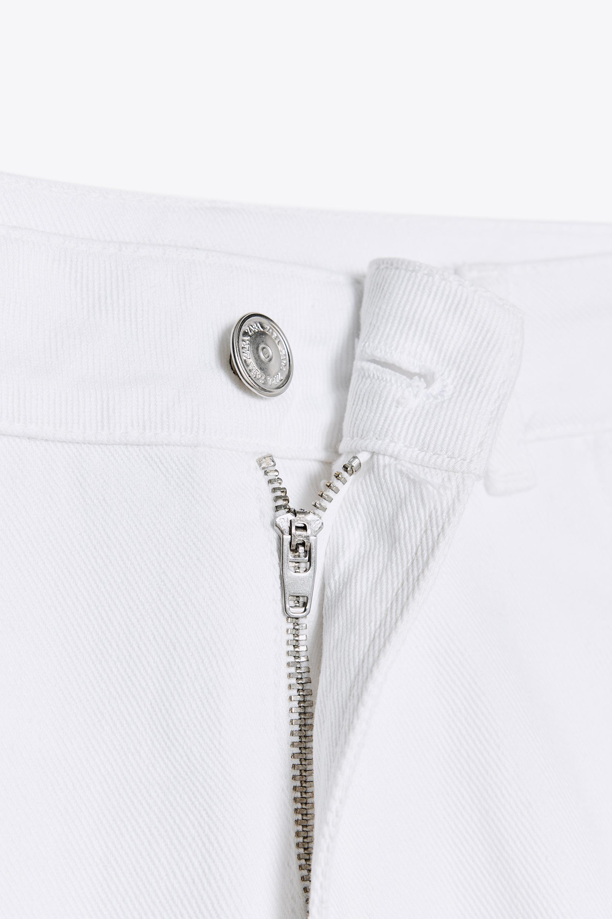 【ZARA】Z1975 デニムミディ丈スカート ホワイト | 2647/904/250 Z1975 デニムミディ丈スカート - ホワイト | ZARA Japan / 日本