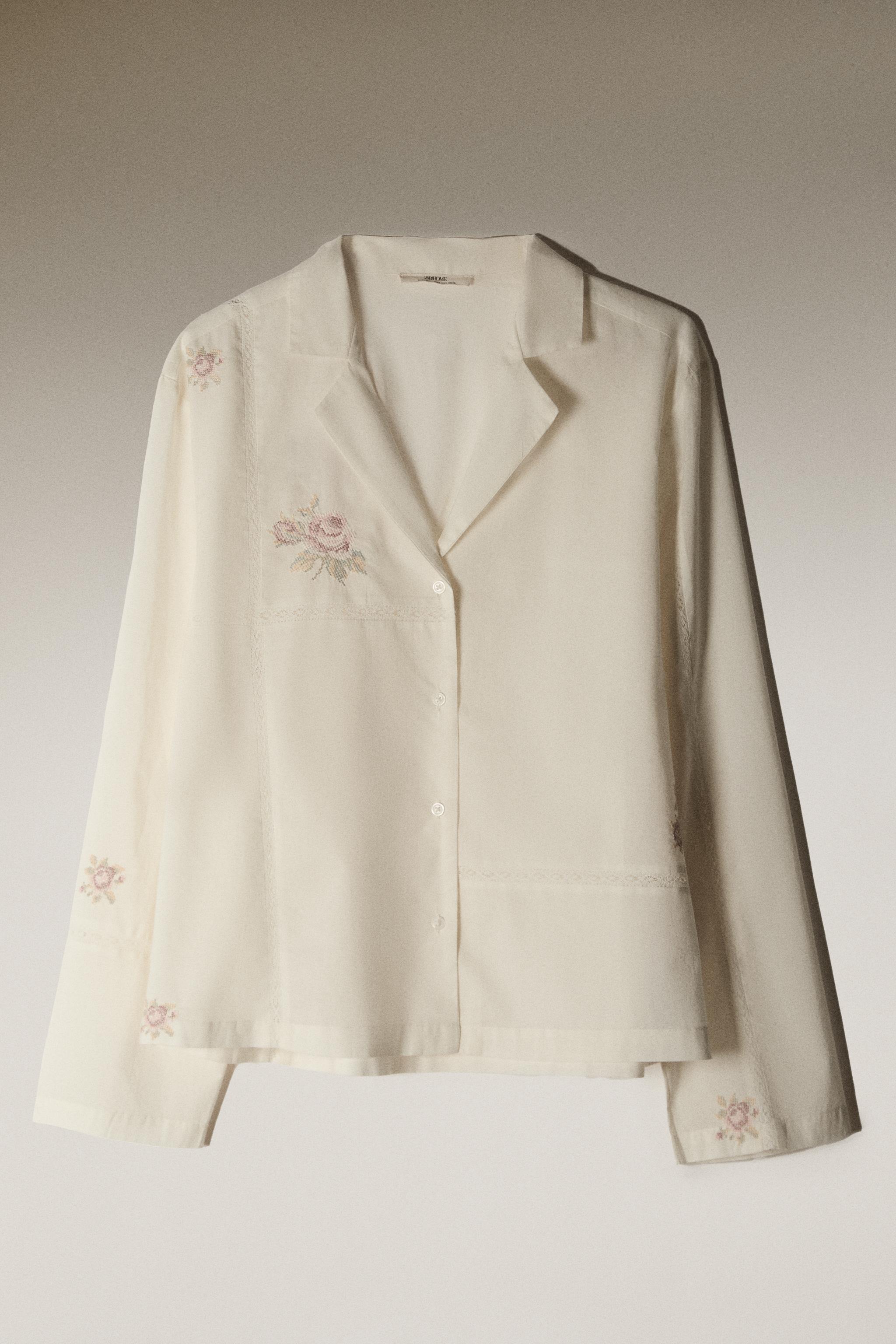 EMBROIDERED SHIRT