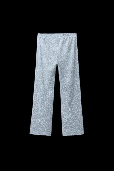 6-14 YEARS/ FAUX FUR BOW PYJAMAS - Light blue by Zara