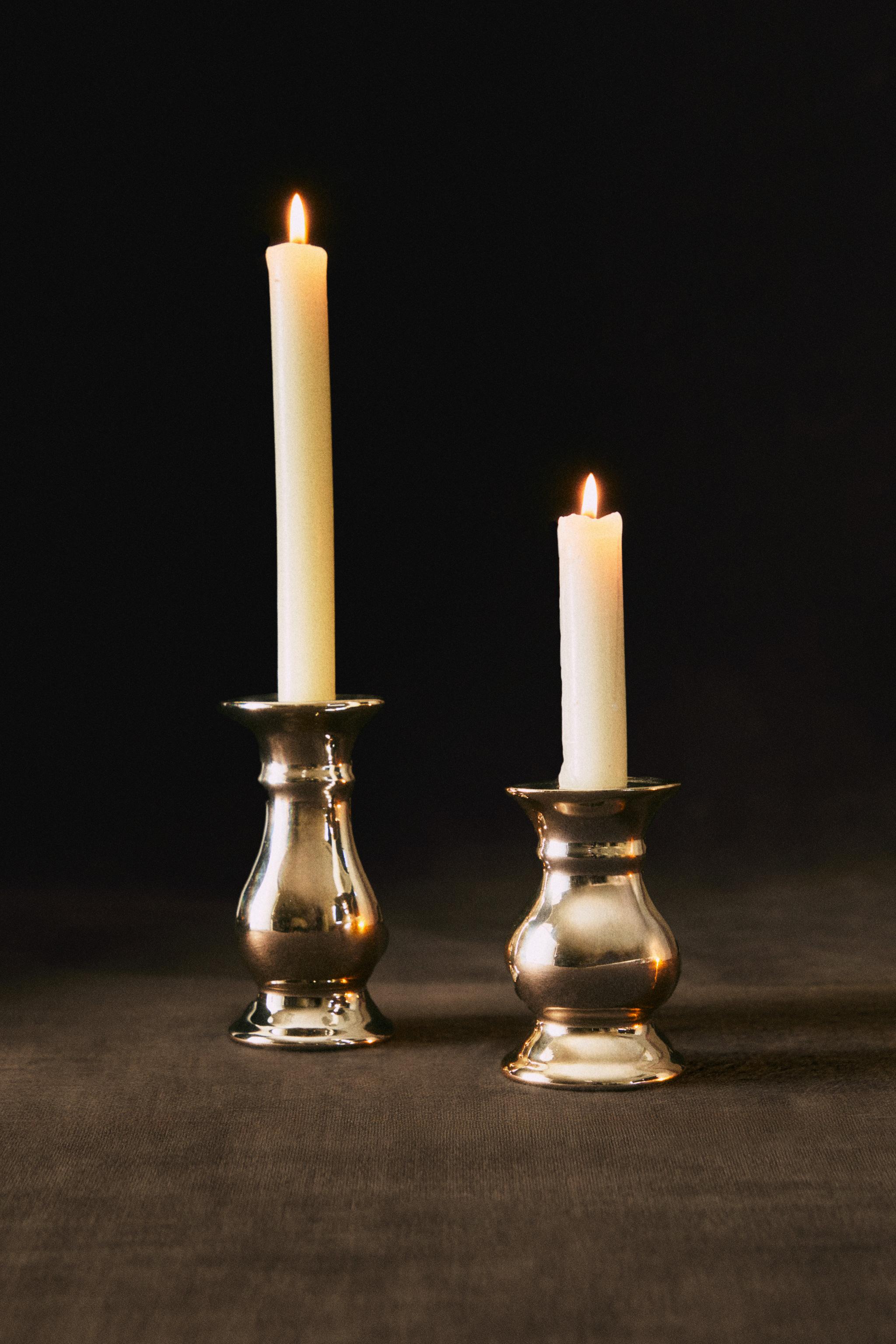 CHRISTMAS PORCELAIN CANDLE HOLDER