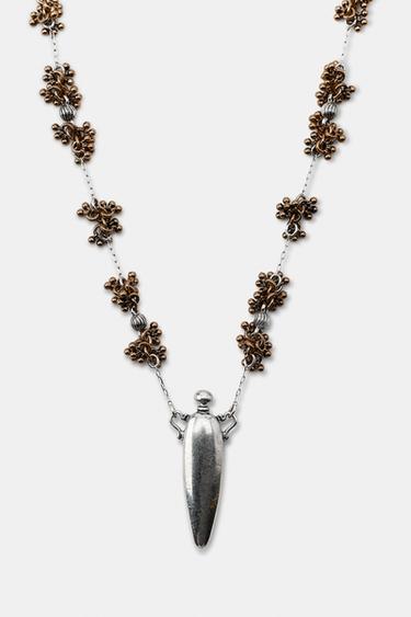 COLLIER COMBINÉ POT - Or / Argent de Zara - Image 3