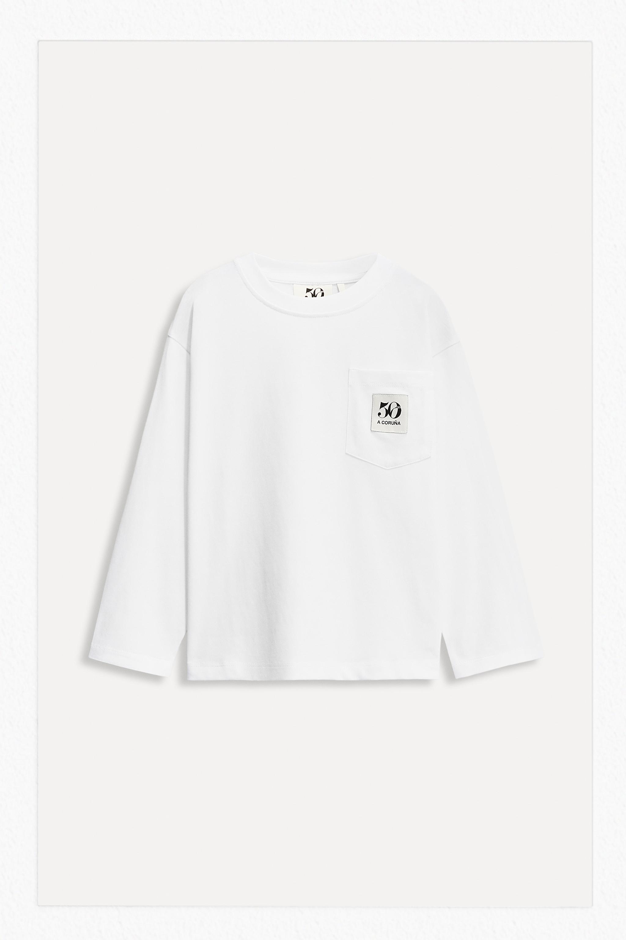 【zara】ロンt 長袖Tシャツ – レディース | ZARA 日本