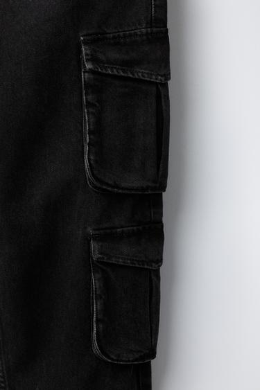 JEAN MULTICARGO - Noir de Zara - Image 3