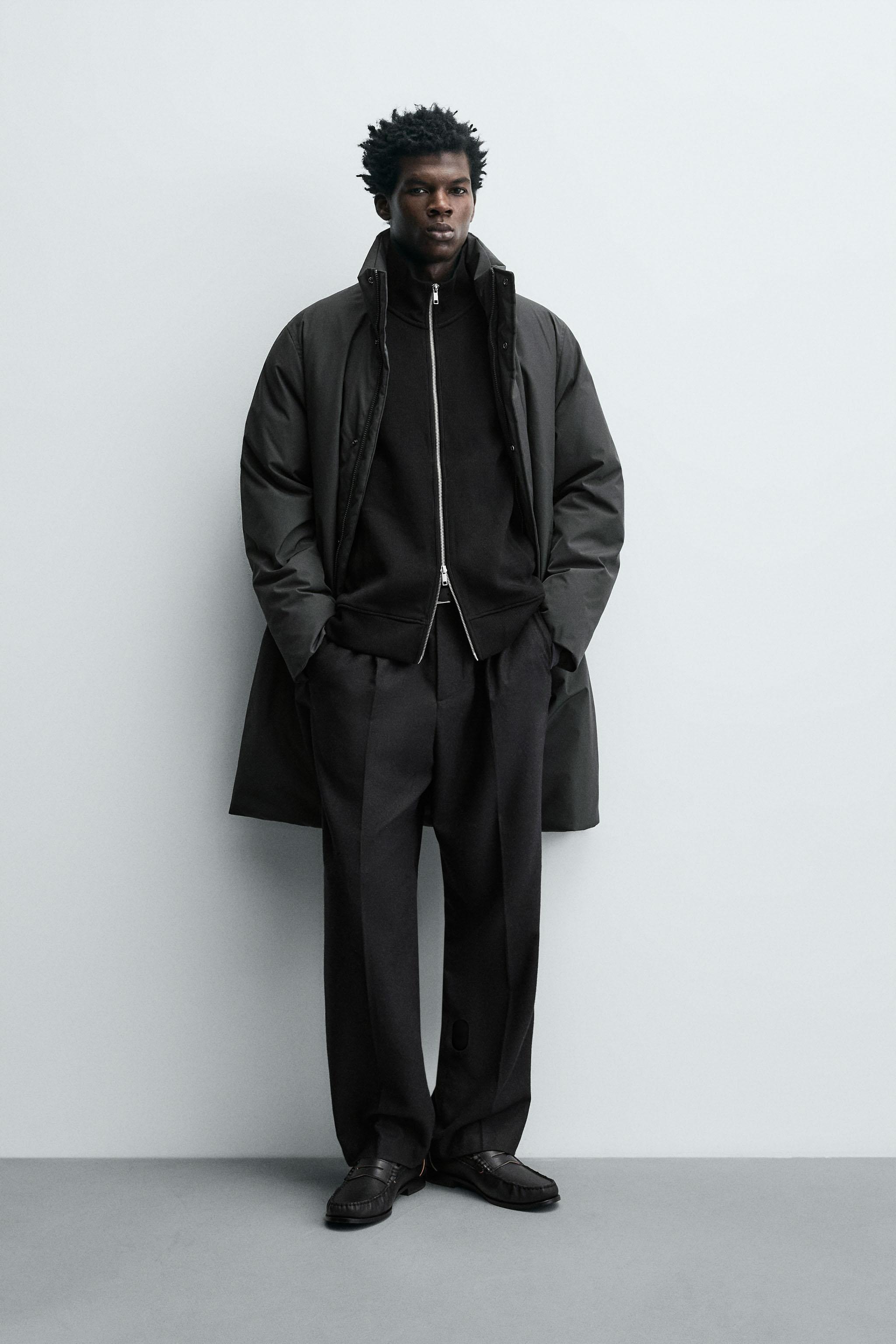 ロングパフジャケット - グリーン | ZARA Japan / 日本