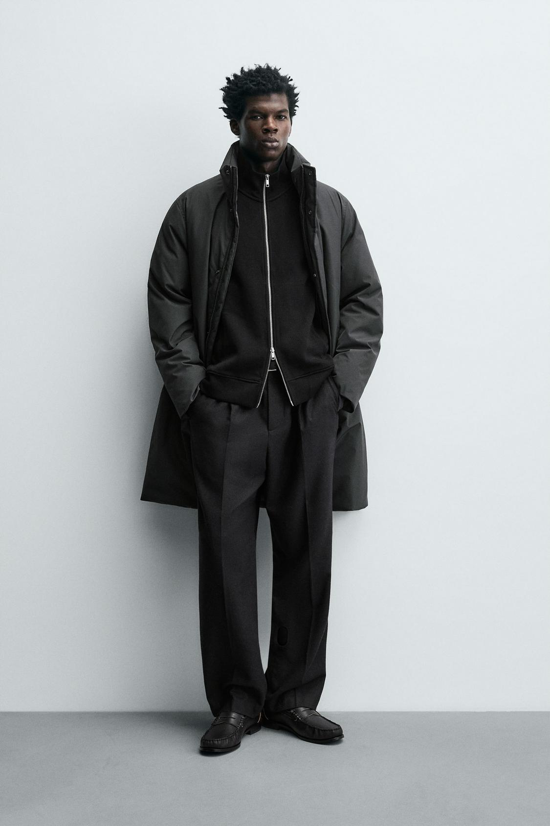 ДЛИННЫЙ ПУХОВИК ОТ ZARA