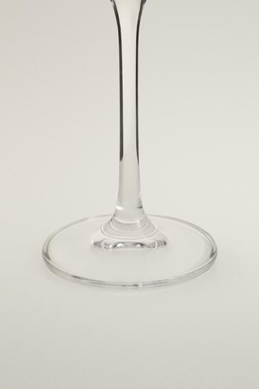 FLÛTE EN VERRE ONDULÉ - Transparent de Zara - Image 4