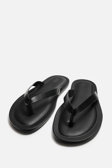 SANDALES À BRIDES - Noir de Zara - Image 3