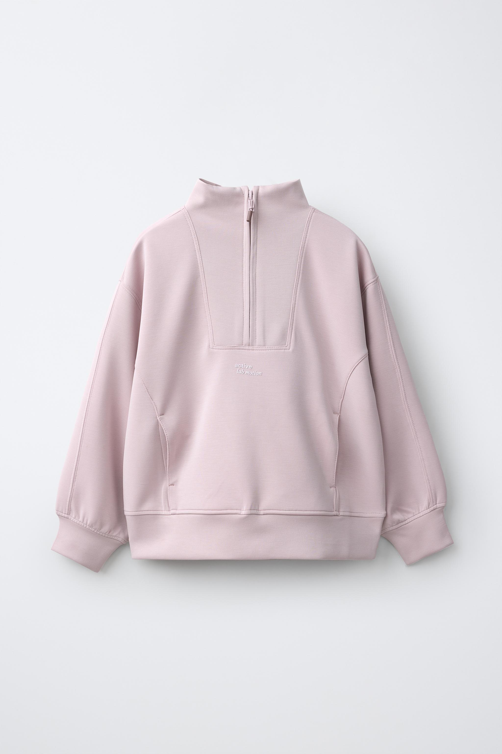 SPORTY MODAL SWEATSHIRT - Pink | ZARA United States