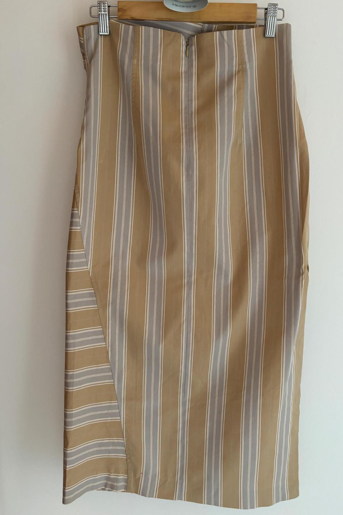 DRAPED MIDI SKIRT - Image 2