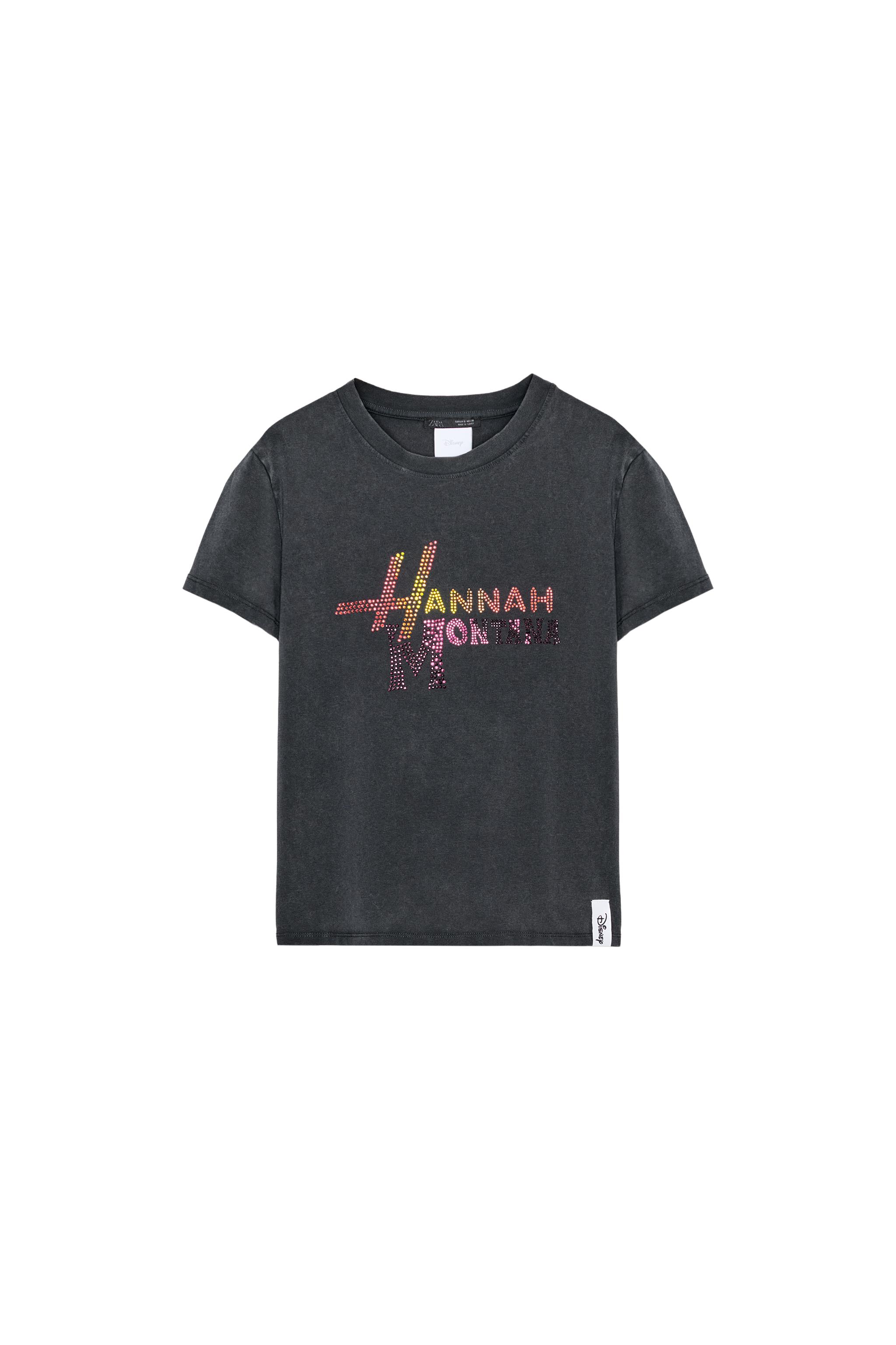 HANNAH MONTANA ©DISNEY T-SHIRT - Kömür | ZARA Türkiye / Turkey