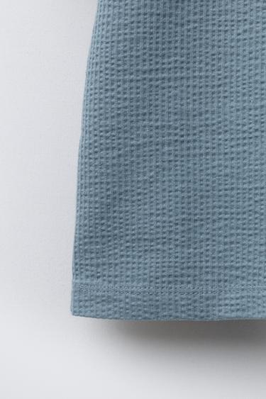 T-SHIRT WITH POCKET AND BERMUDA SHORTS SET - Blue by Zara - Image 6