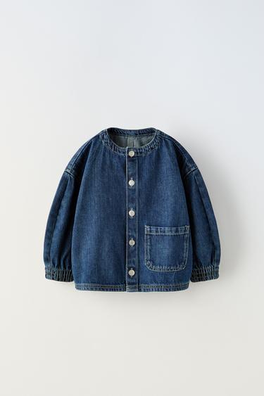 DENIM JAKET - Koʻk/indigo Zara tomonidan - Tasvir 0