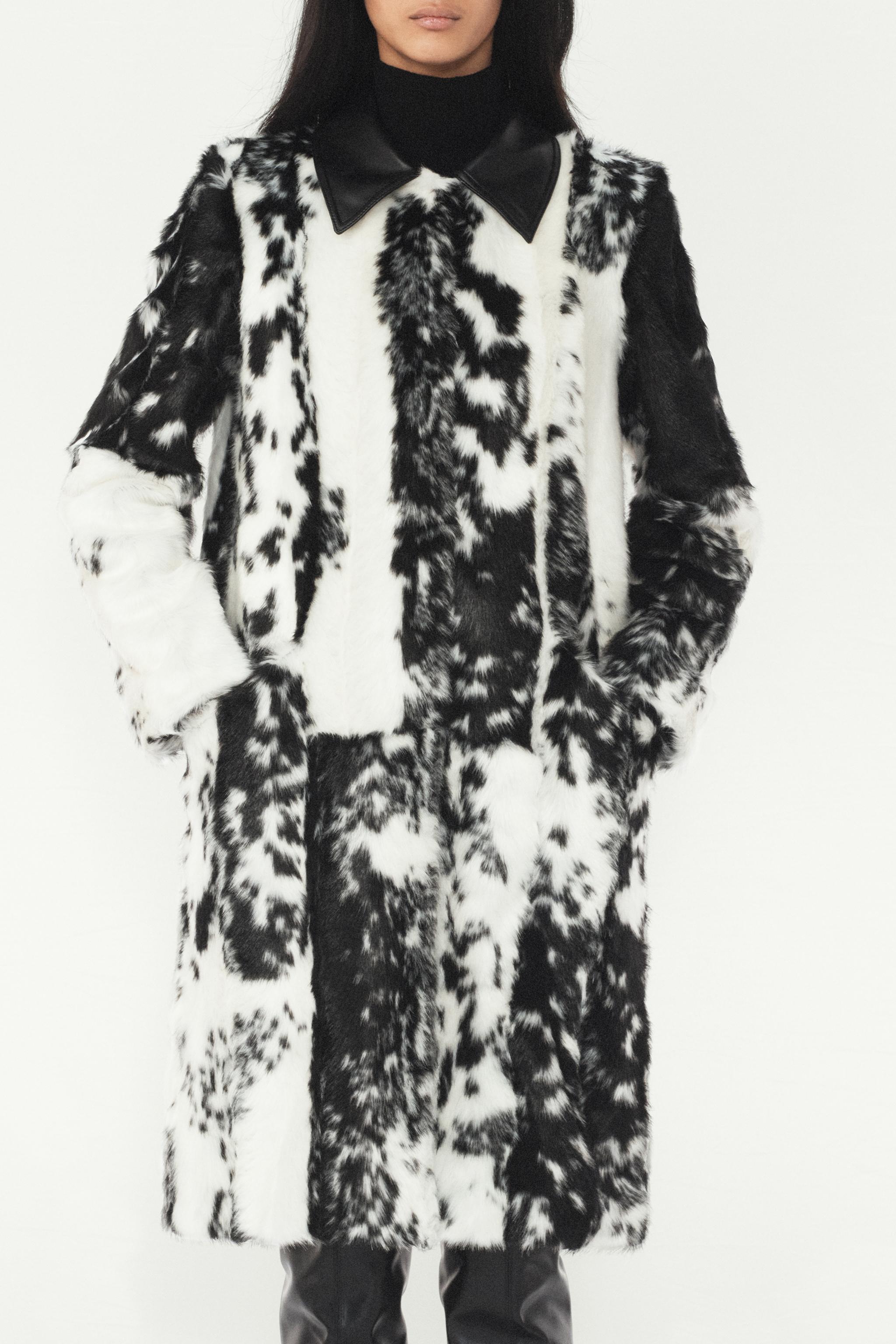 ANIMAL PRINT COAT - THE ITEM ZARA WOMAN