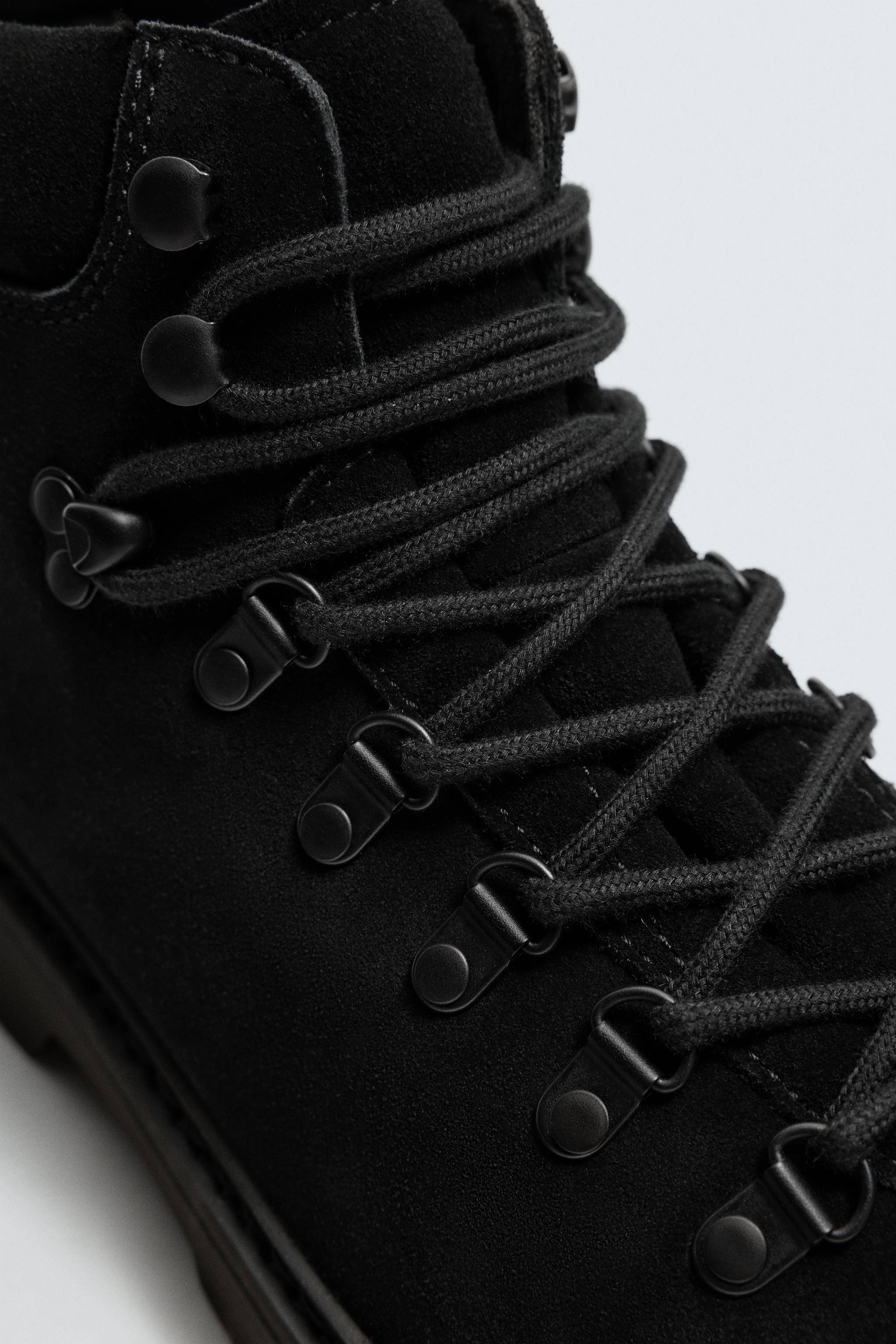 CHUNKY LEATHER BOOTS