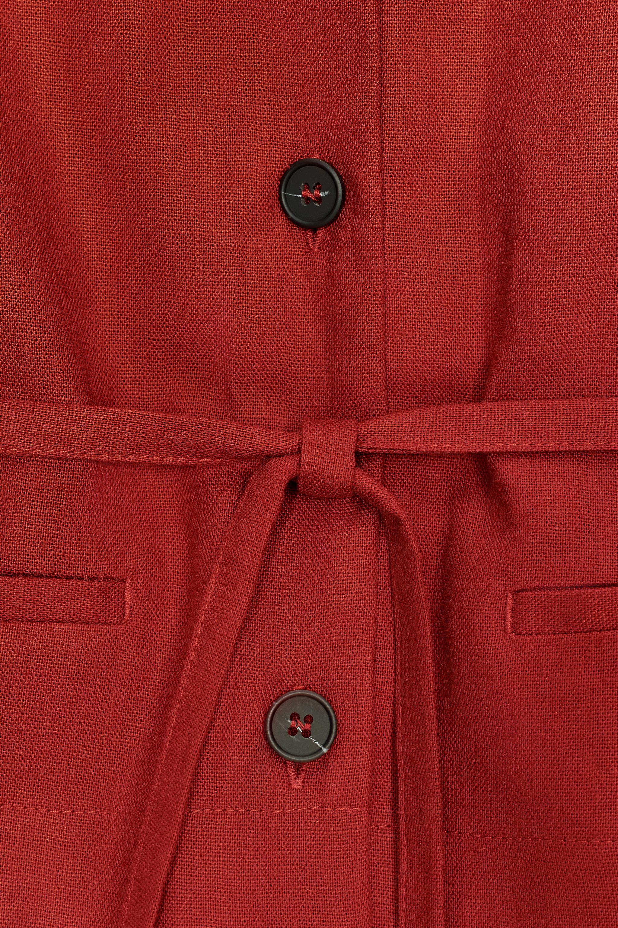 LINEN VEST JUMPSUIT