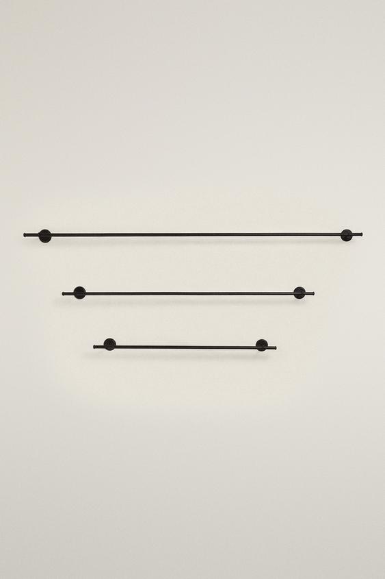 IRON CURTAIN POLE - Black by Zara - Image 0