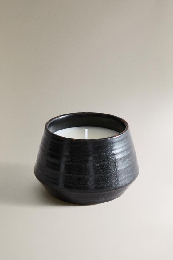 (170 G) VELA AROMÁTICA VELVET CUIR - Marrom da Zara - Imagem 0