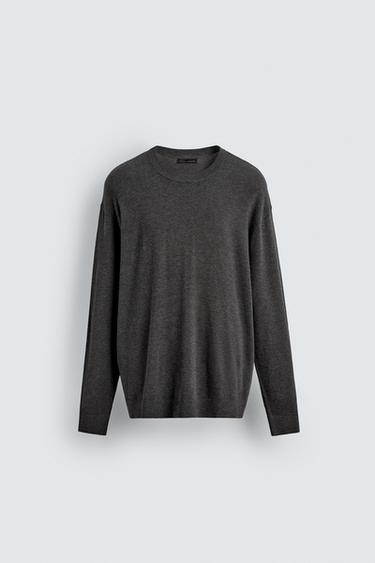 JERSEY MEZCLA VISCOSA - Gris vigoré de Zara