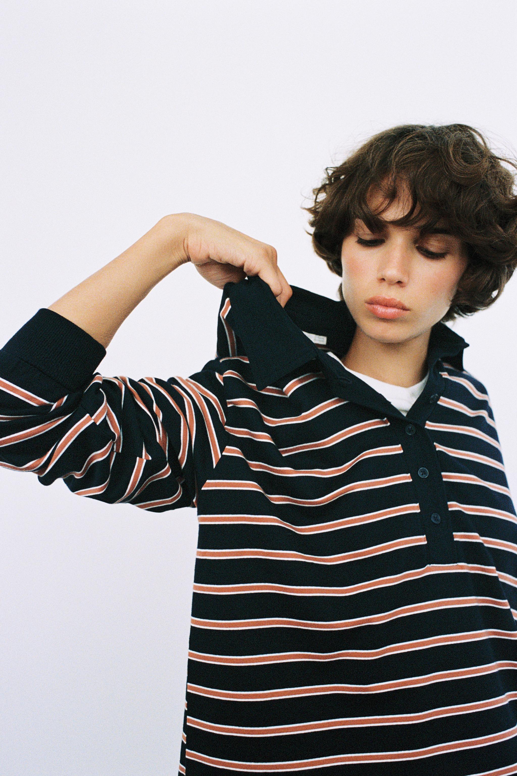 STRIPED POLO