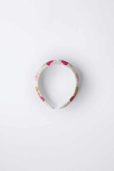 SERRE-TÊTE FANTAISIE À FLEURS - Roses de Zara - Image 2
