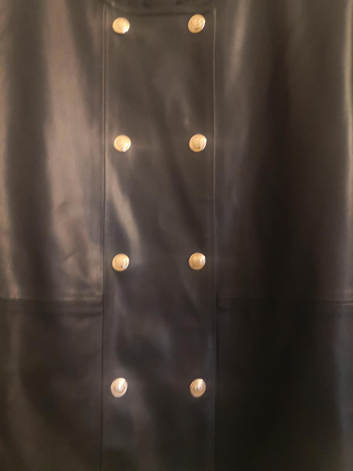 FAUX LEATHER BLAZER - Image 4