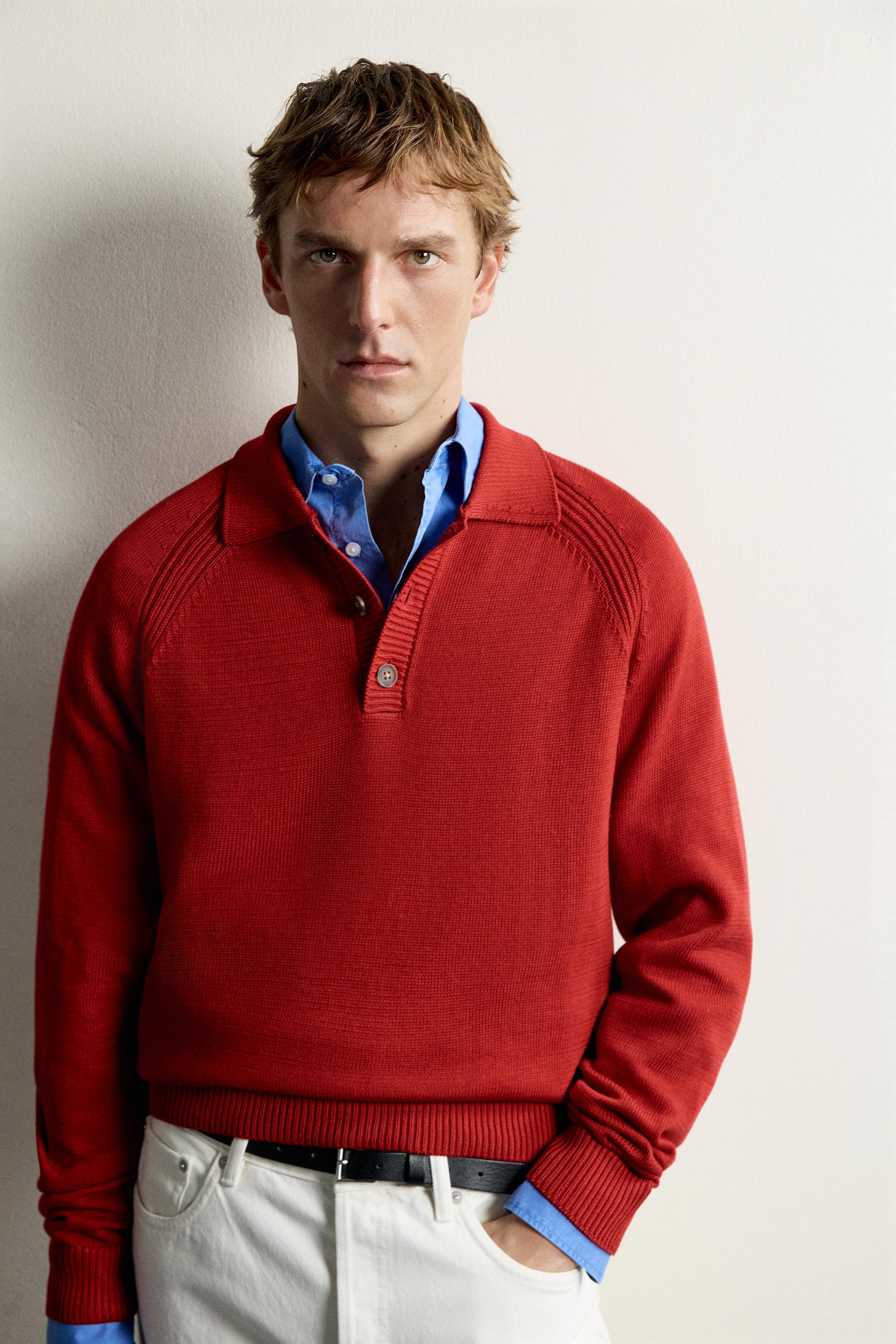 100% COTTON KNIT POLO
