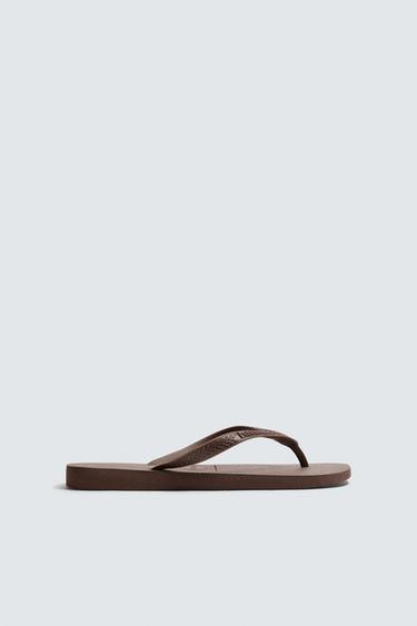 HAVAIANAS ® x ZARA SANDALS - Brown by Zara