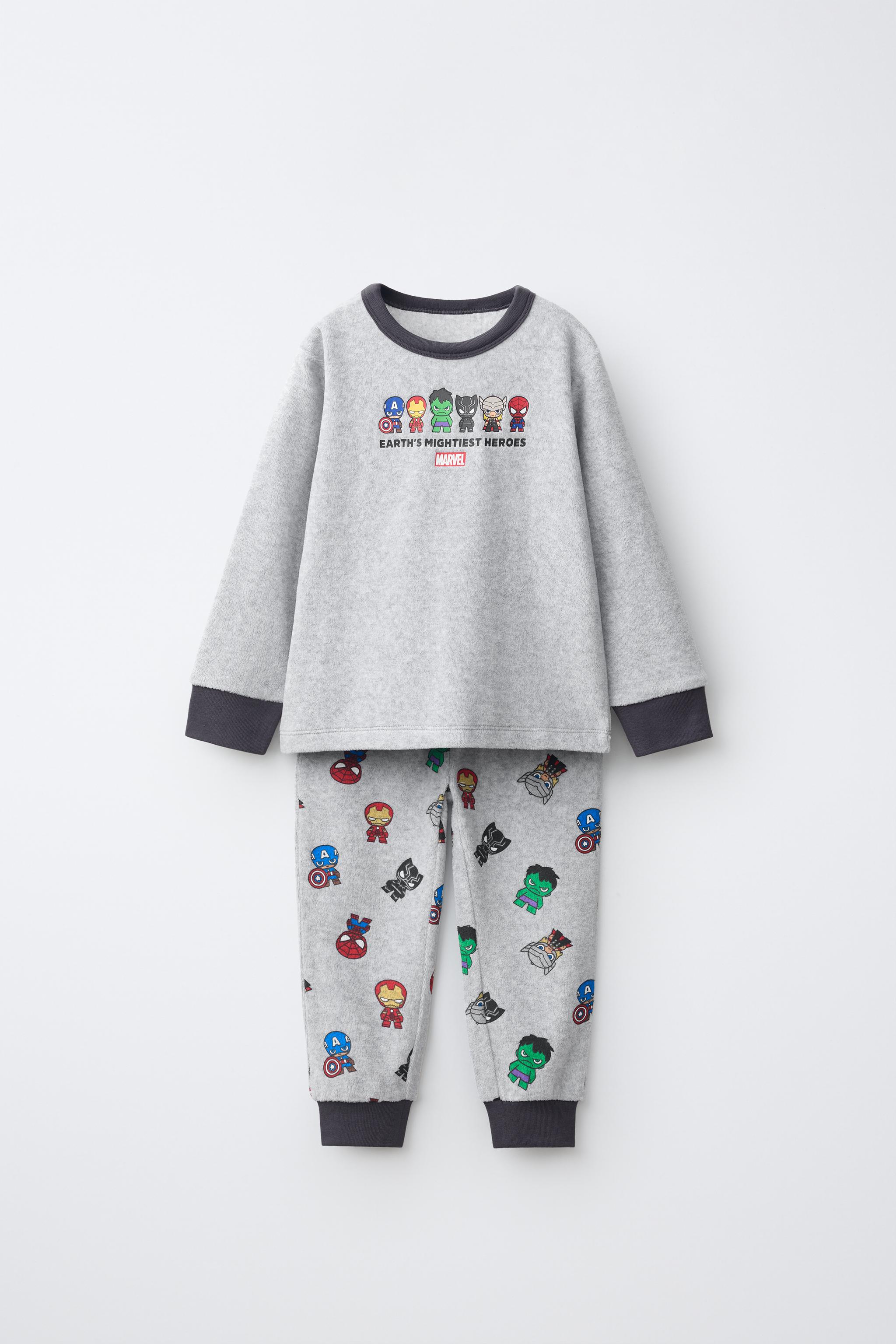 1 1/2-6 AÑOS/ PIJAMA VELOUR THE AVENGERS © MARVEL