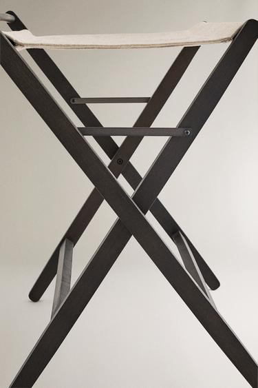 FOLDING LINEN TRUNK - Black by Zara - Image 3