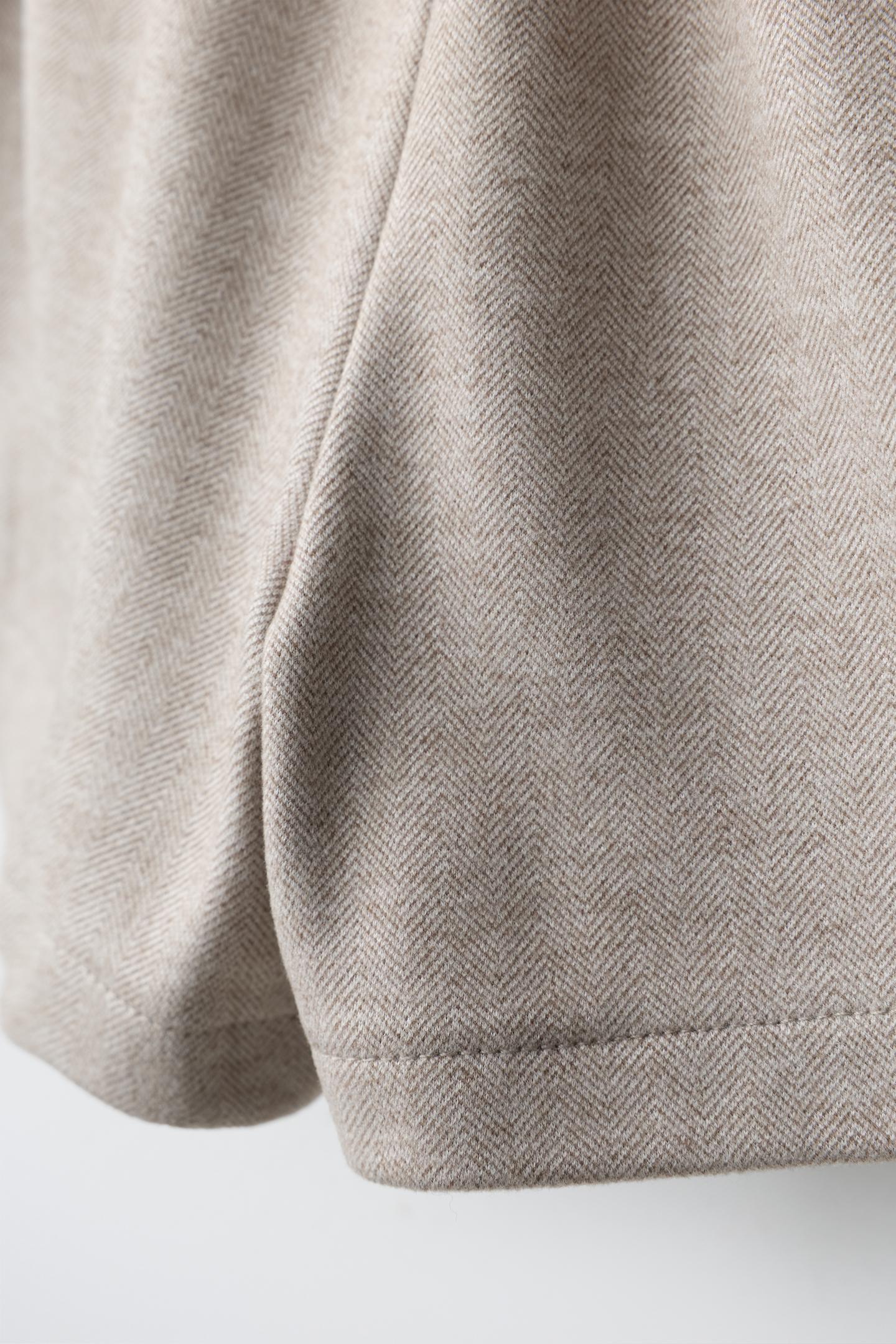 Детская юбка Zara Structured Pleated Bow Bermuda, цвет: Коричневый / Серо-коричневый — фото 5