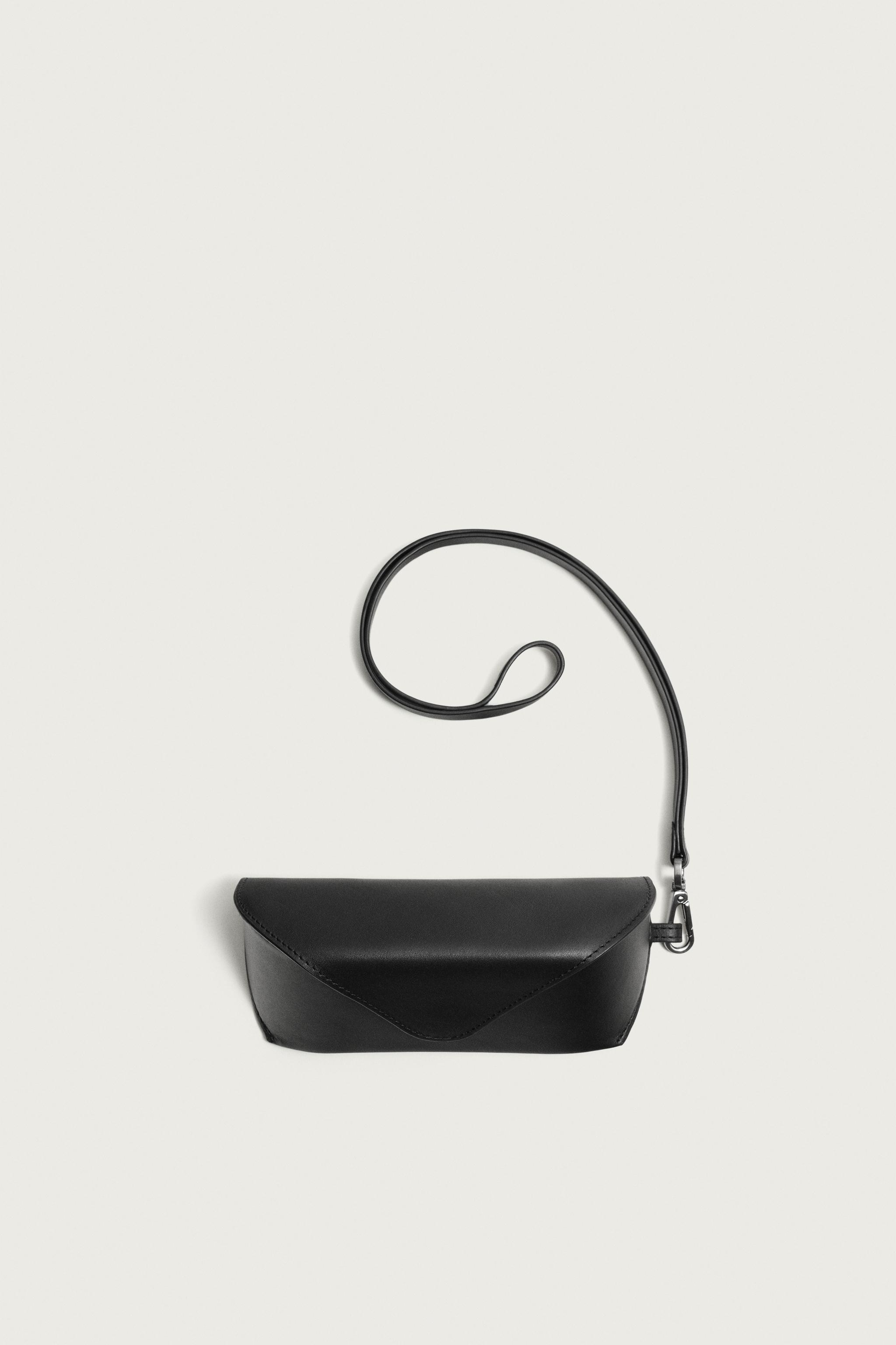 HOUSSE À LUNETTES EN CUIR