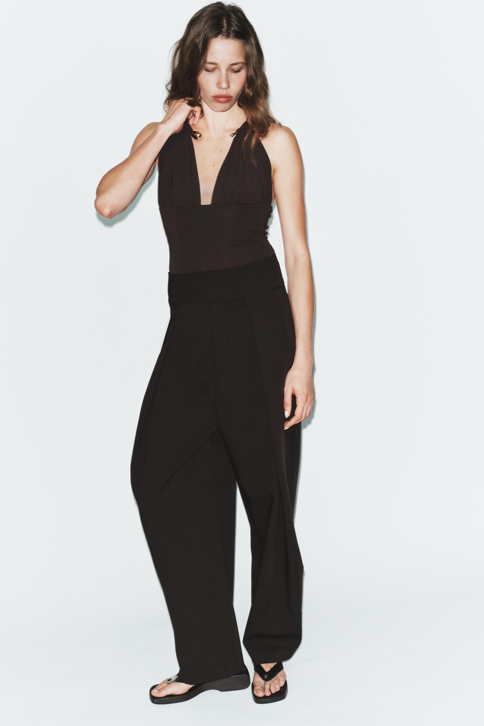 CHOKER POLYAMIDE BODYSUIT