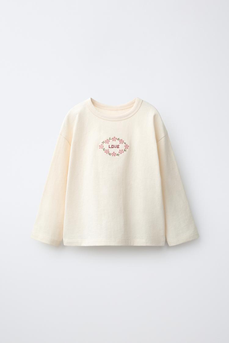 CAMISETA BORDADO PUNTO DE CRUZ