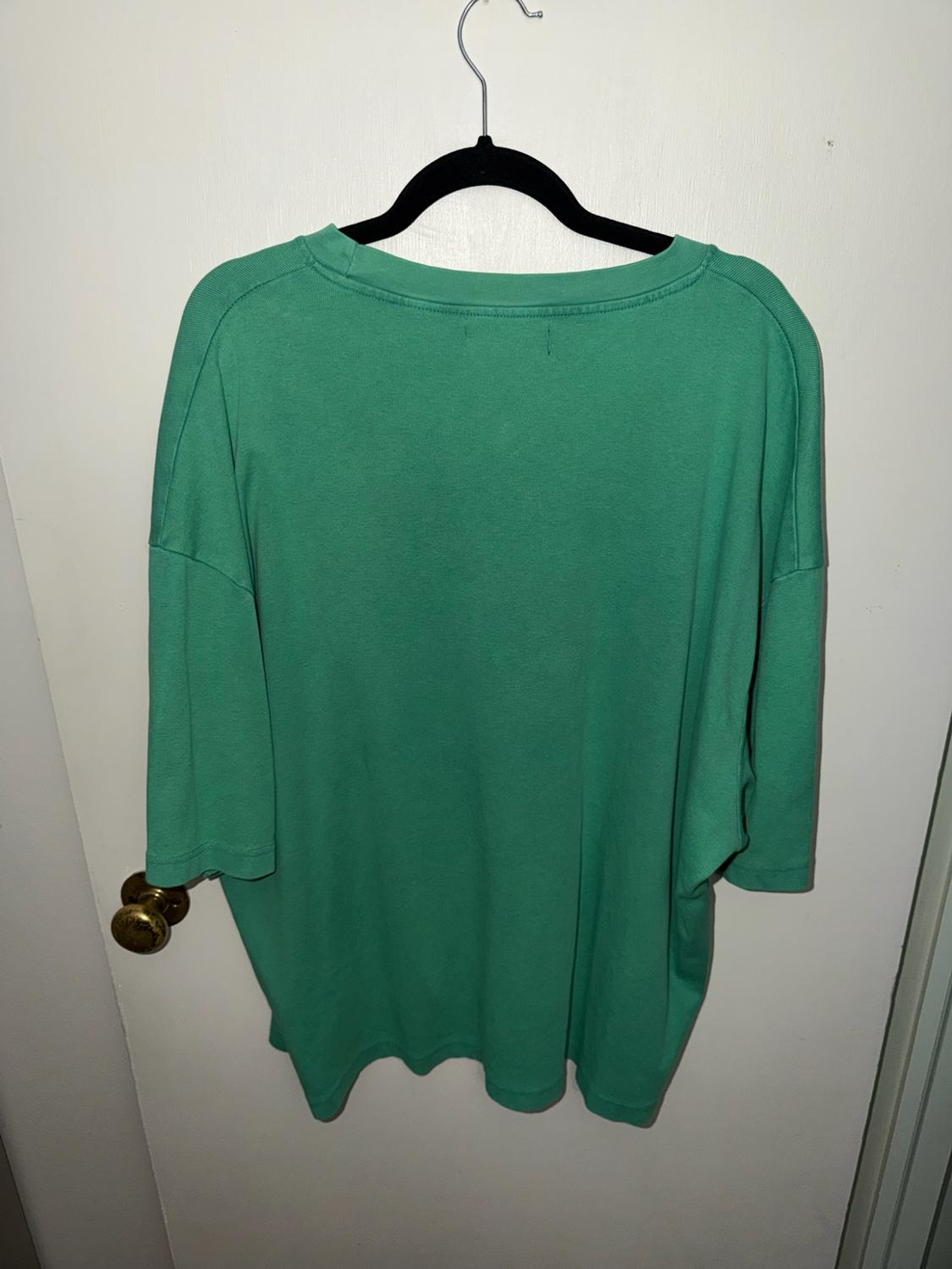TEXTURED WAFFLE WEAVE BOXY FIT SWEATSHIRT - Image 2
