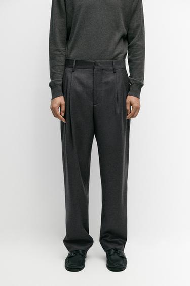 100% wool suit pants — Light gray 2