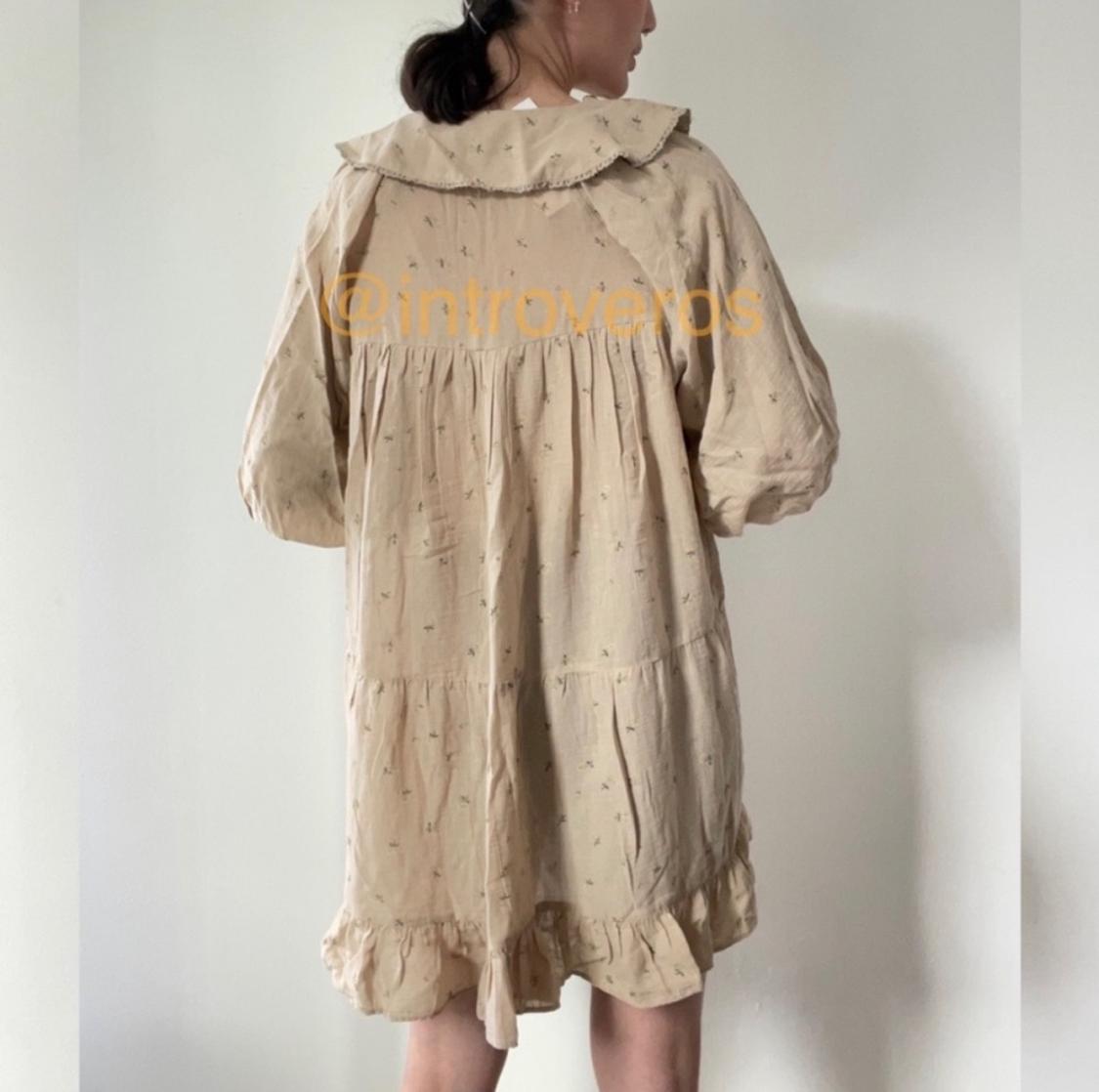 PETER PAN COLLAR MINI DRESS - Image 4