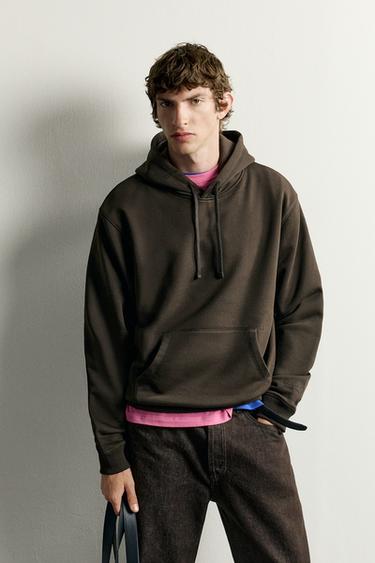 0FR. PARIS X ZARA HOODIE — Chocolate 2
