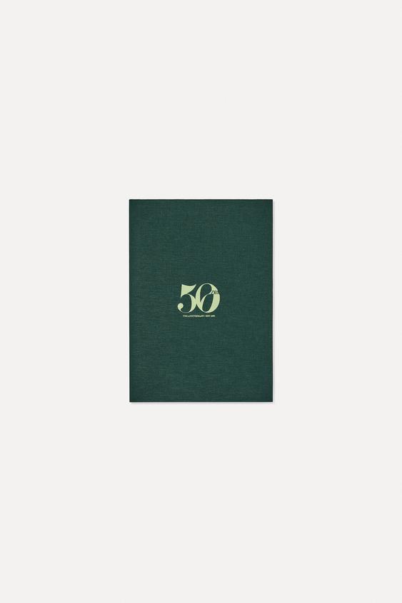 ZARA 50TH ANNIVERSARY SMALL NOTEBOOK